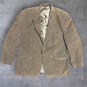 Vintage Lauren‎ Ralph Lauren Blazer Mens L/XL Brown Corduroy Sport Coat Jacket